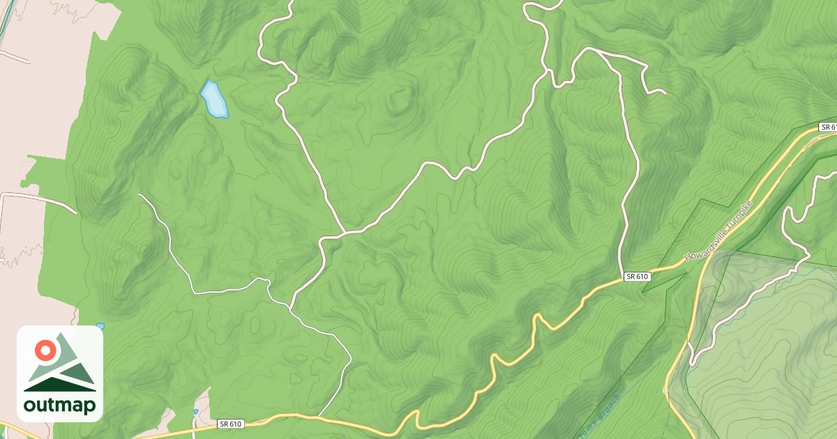 Map of INCH BRANCH