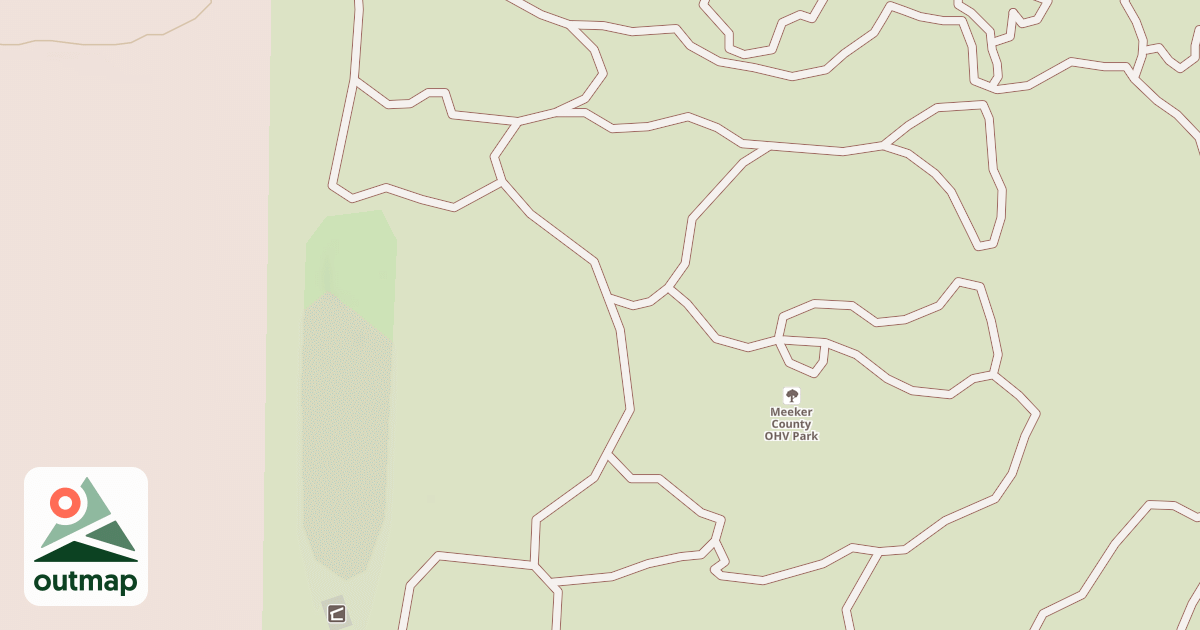 Map of Meeker County ATV/OHM Trails