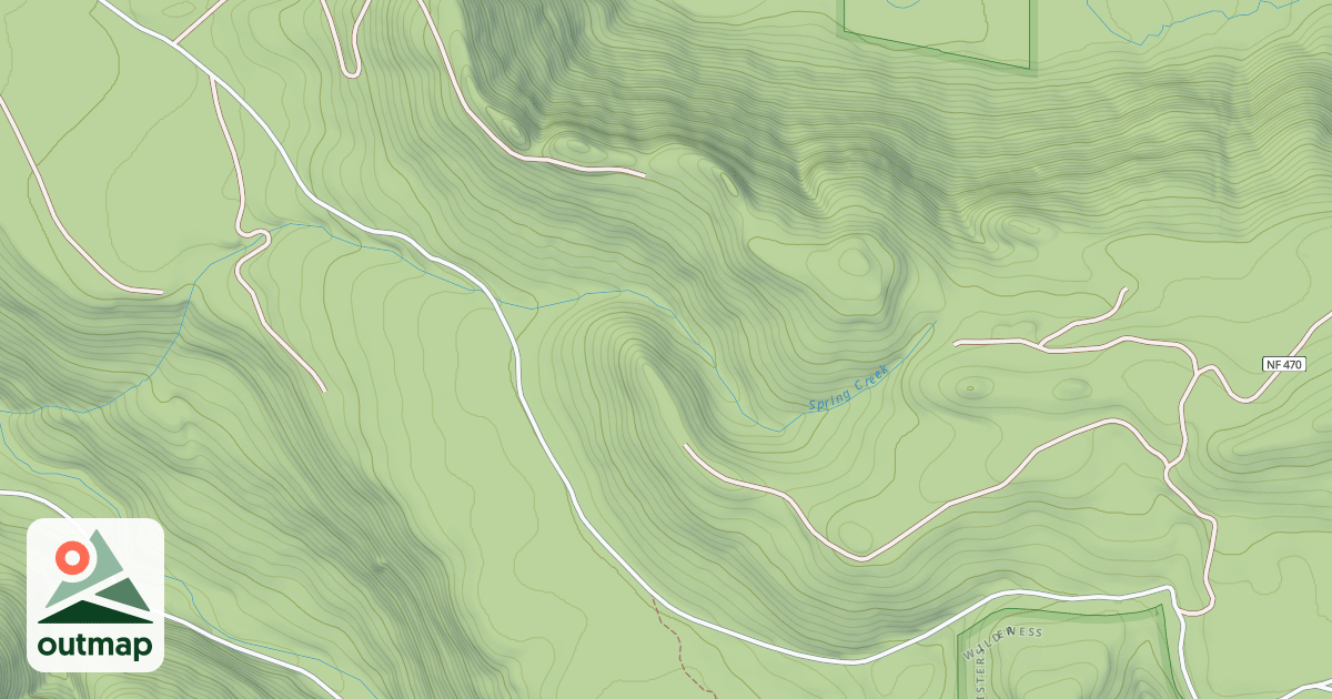 Map of FOLEY RIDGE