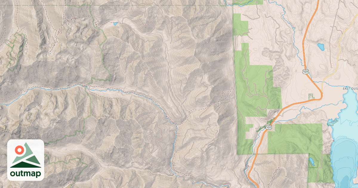 Map of TOWNSEND CREEK