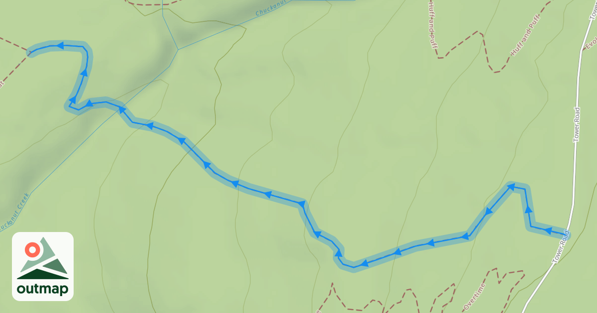 Map of Pump Track