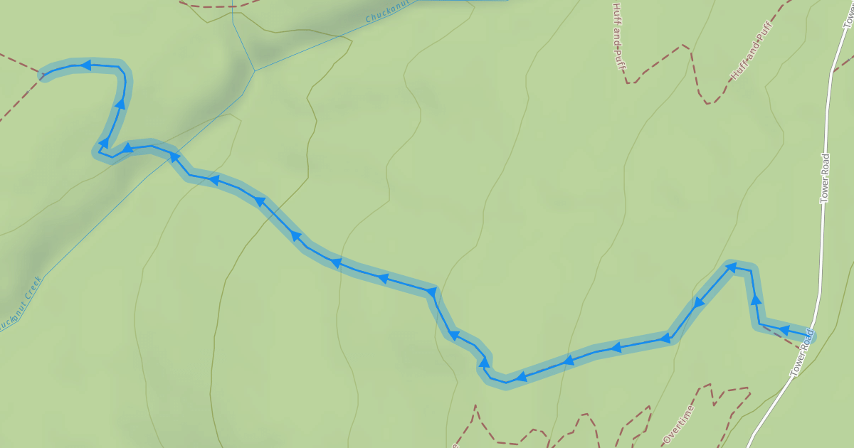 Map preview of Pump Track