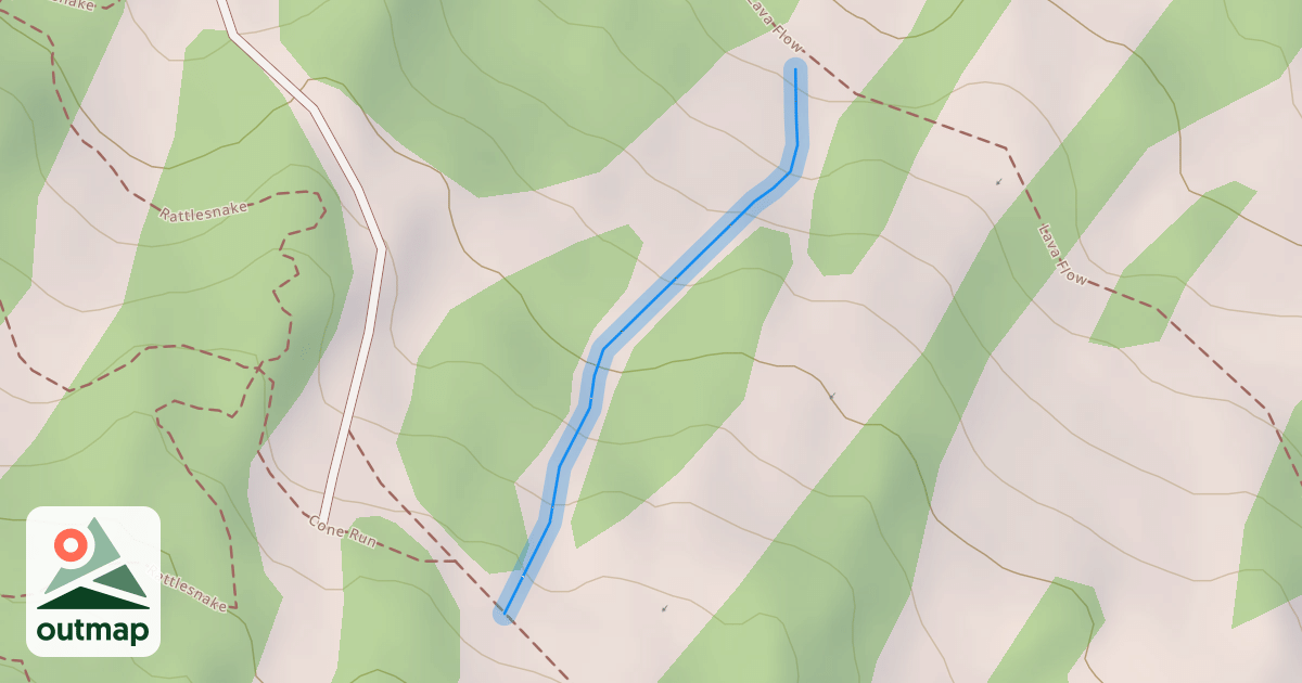 Map of Corkscrew