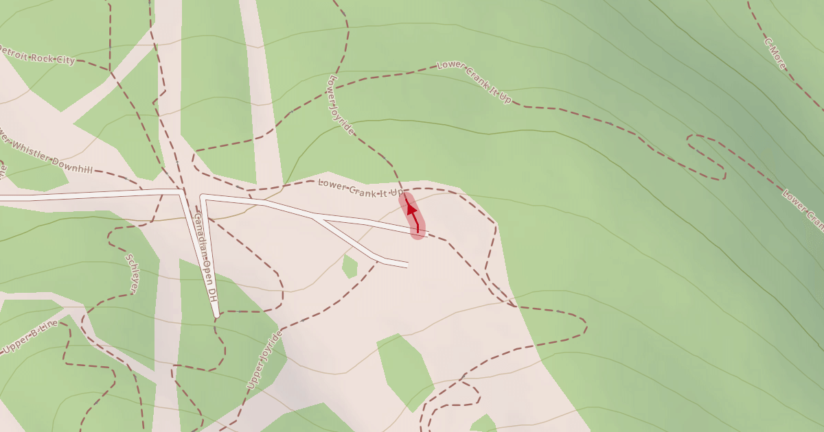 Map preview of Lower Joyride