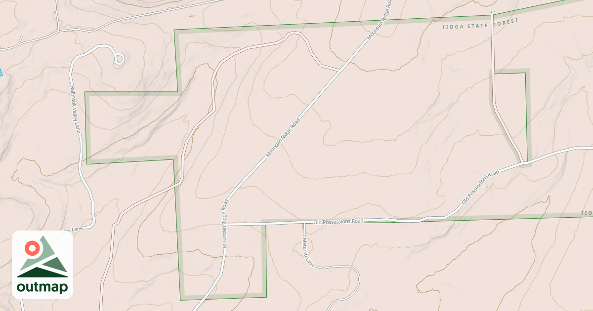 Map of Armenia Mountain Snowmobile Trails