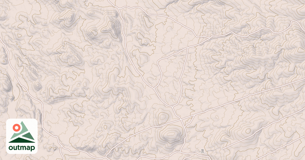 Map of SHEEP CANYON SPUR