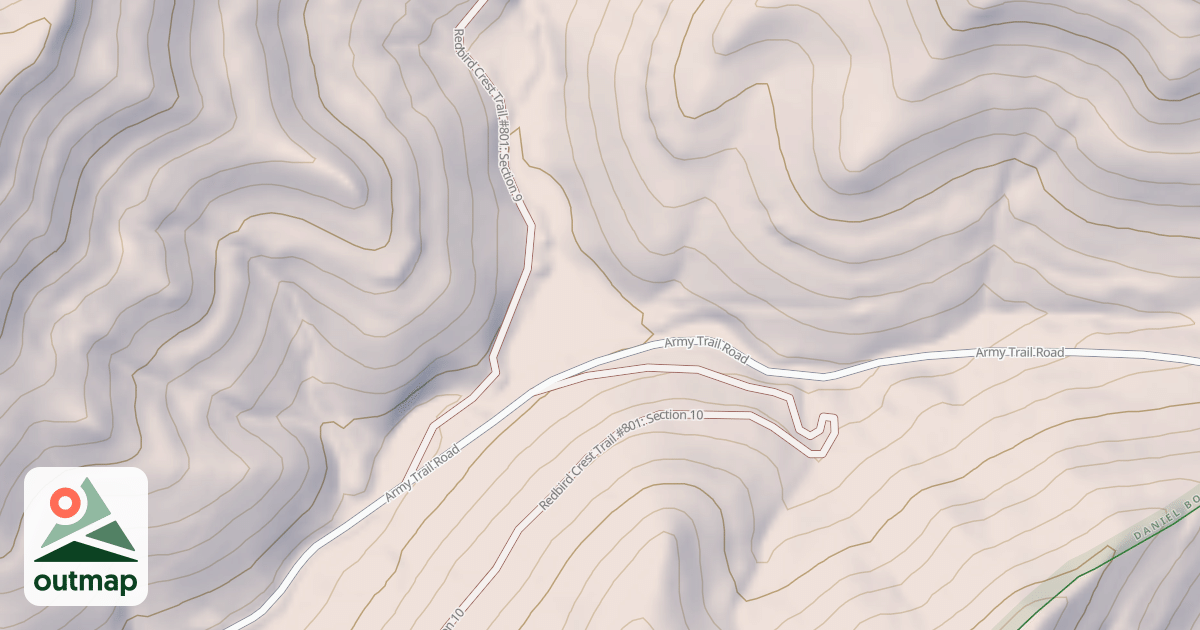 Map of Redbird Crest