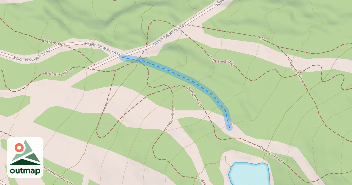 Map of Moose Woods