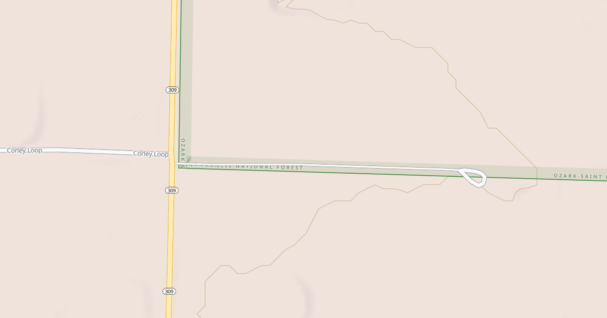 Map preview of USFS National Forest System Roads {52A0759E-B4A6-4BA4-ACFD-0FA3A6C9F4EB}