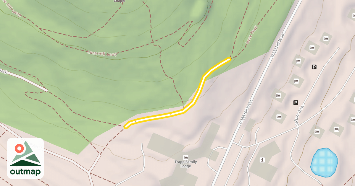 Map of Telemark Trail