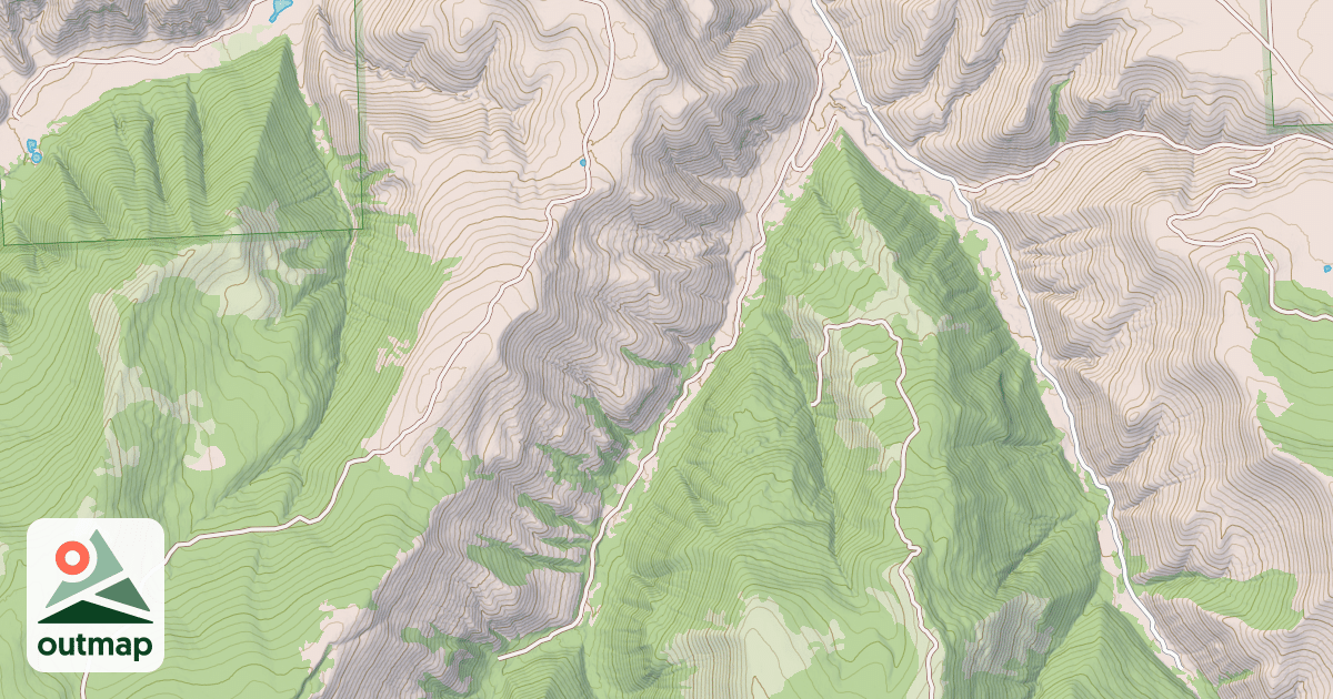 Map of MIDDLE MILLER