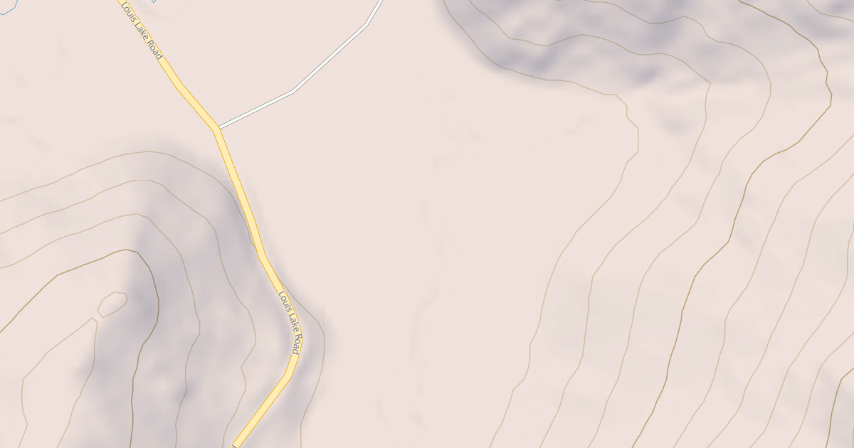 Map preview of LOUIS LAKE SUMMER HOMES