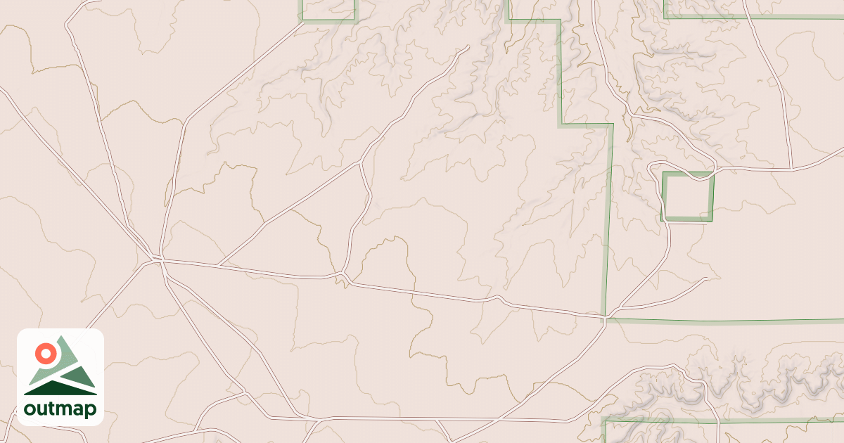 Map of DRY BLUFF