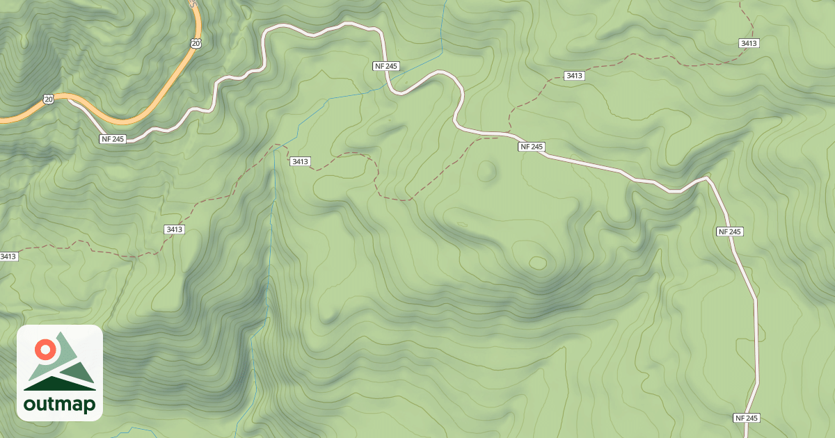 Map of BURNSIDE RD