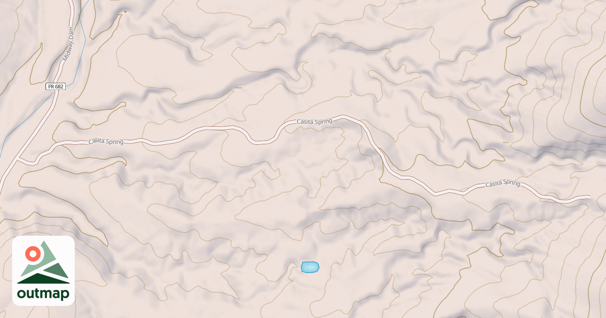 Map of CASITA SPRING