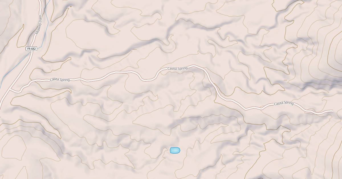 Map preview of CASITA SPRING