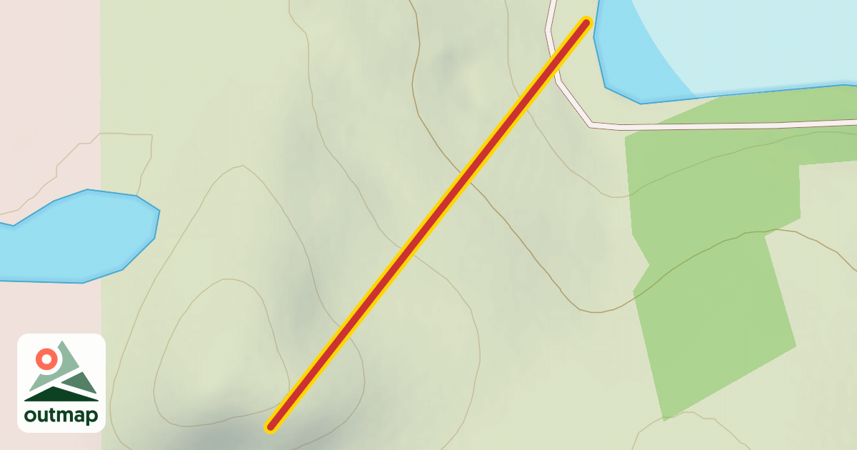 Map of T-Bar North (Doppelmayr)