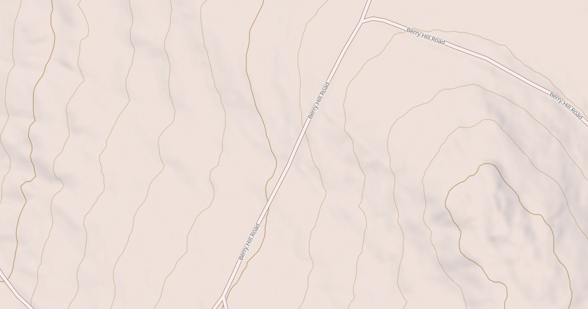 Map preview of Berry Hill Rd
