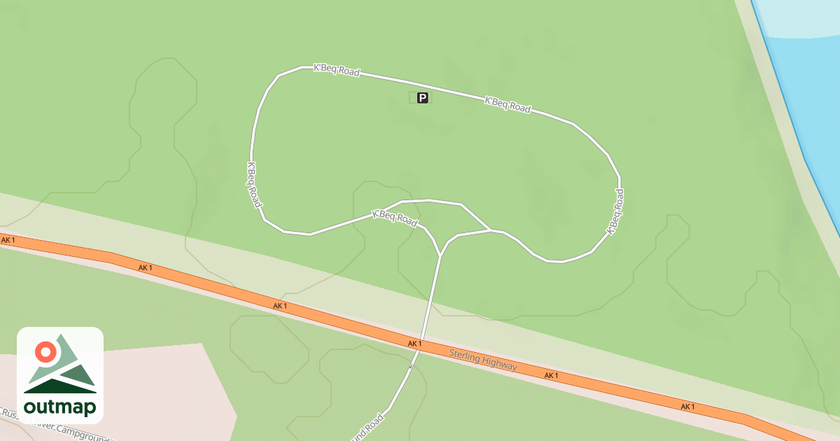 Map of K'BEQ RD