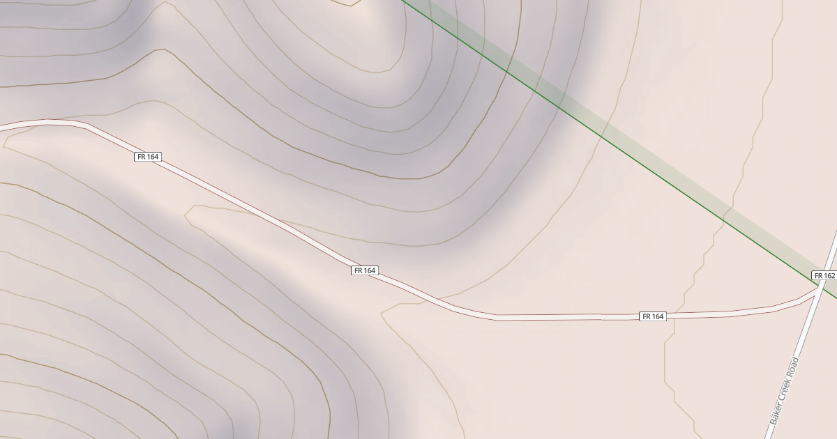 Map preview of BUCCAL GULCH