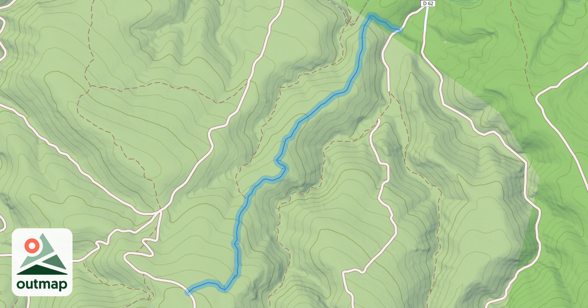 Map of Entre les Chênes Kermès