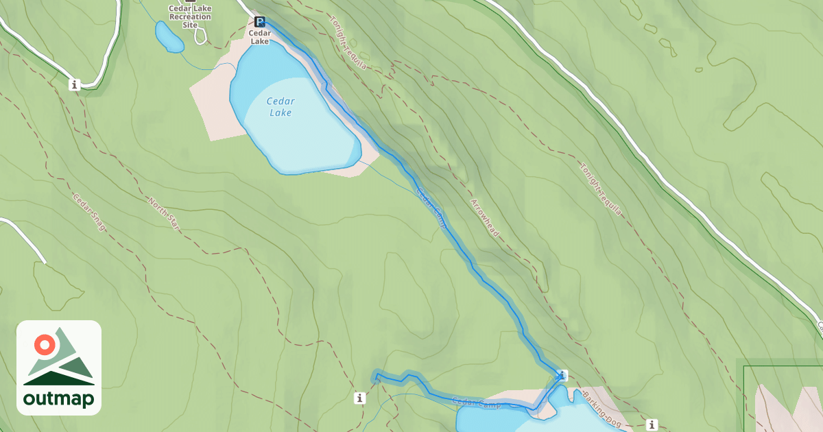 Map of Cedar Camp