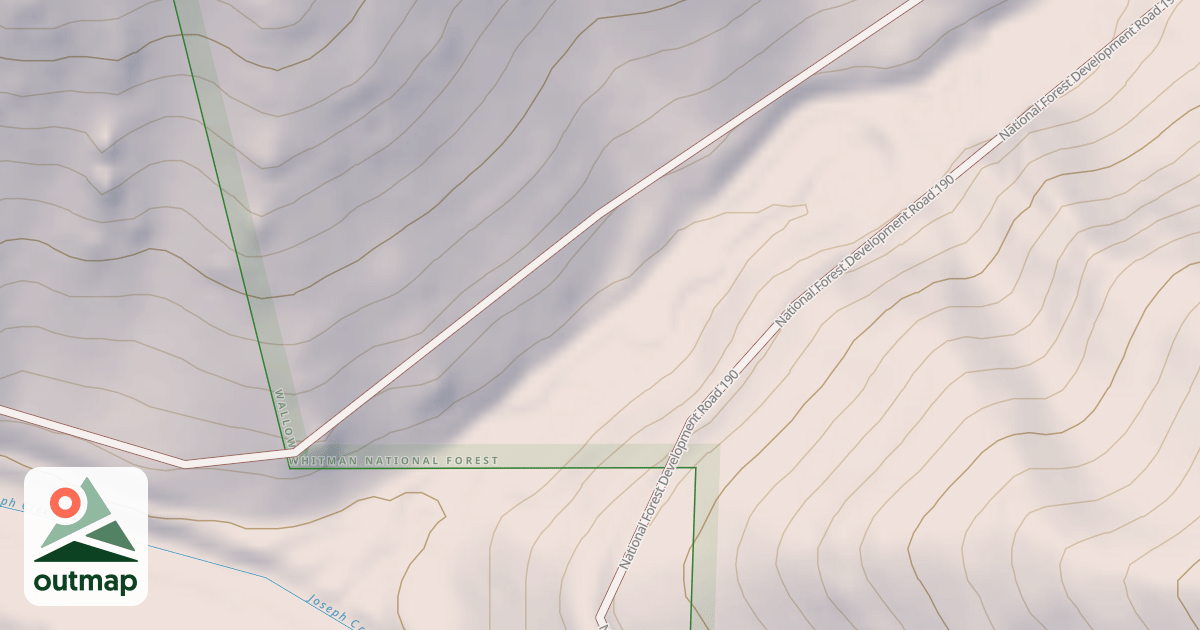 Map of N 438 H LOWER JOSEPH