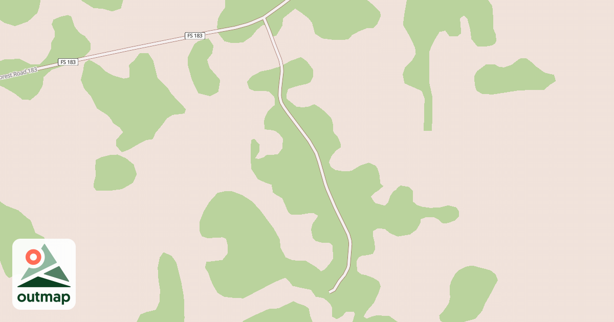 Map of JUNIPER ISLAND NORTH