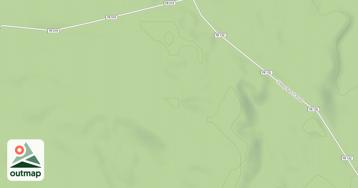 Map of FR 519C