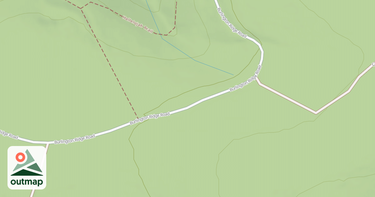 Map of BURLINGTON RIDGE SPUR