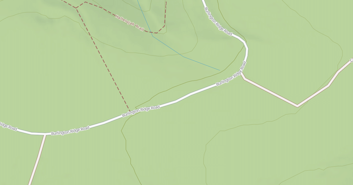 Map preview of BURLINGTON RIDGE SPUR
