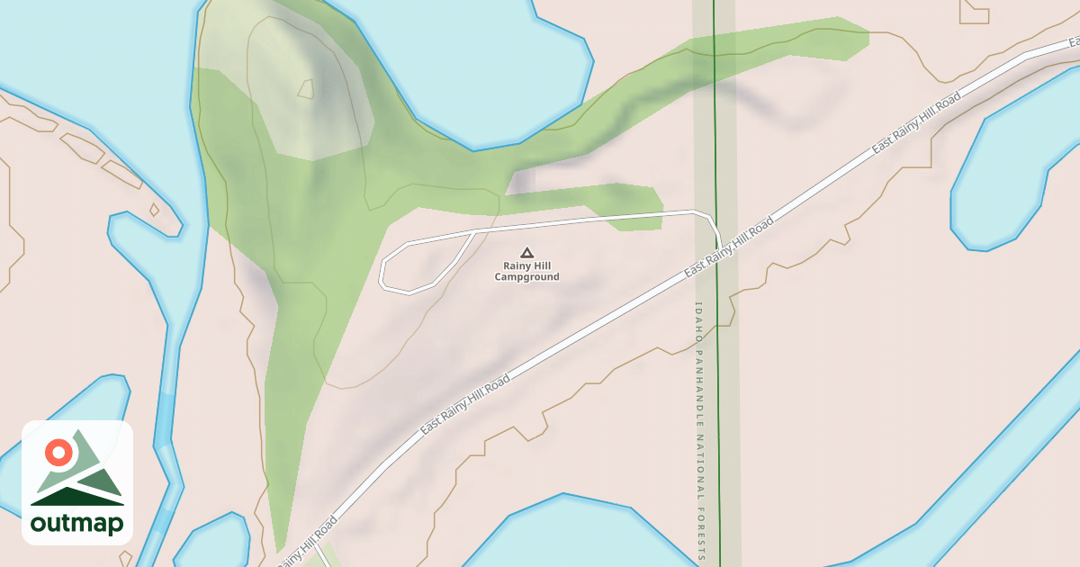 Map of RAINEY HILL