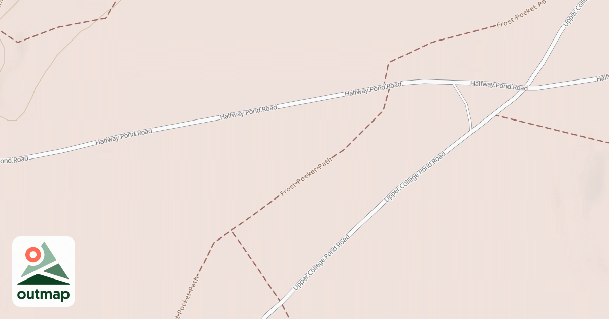Map of Frost Pocket Path