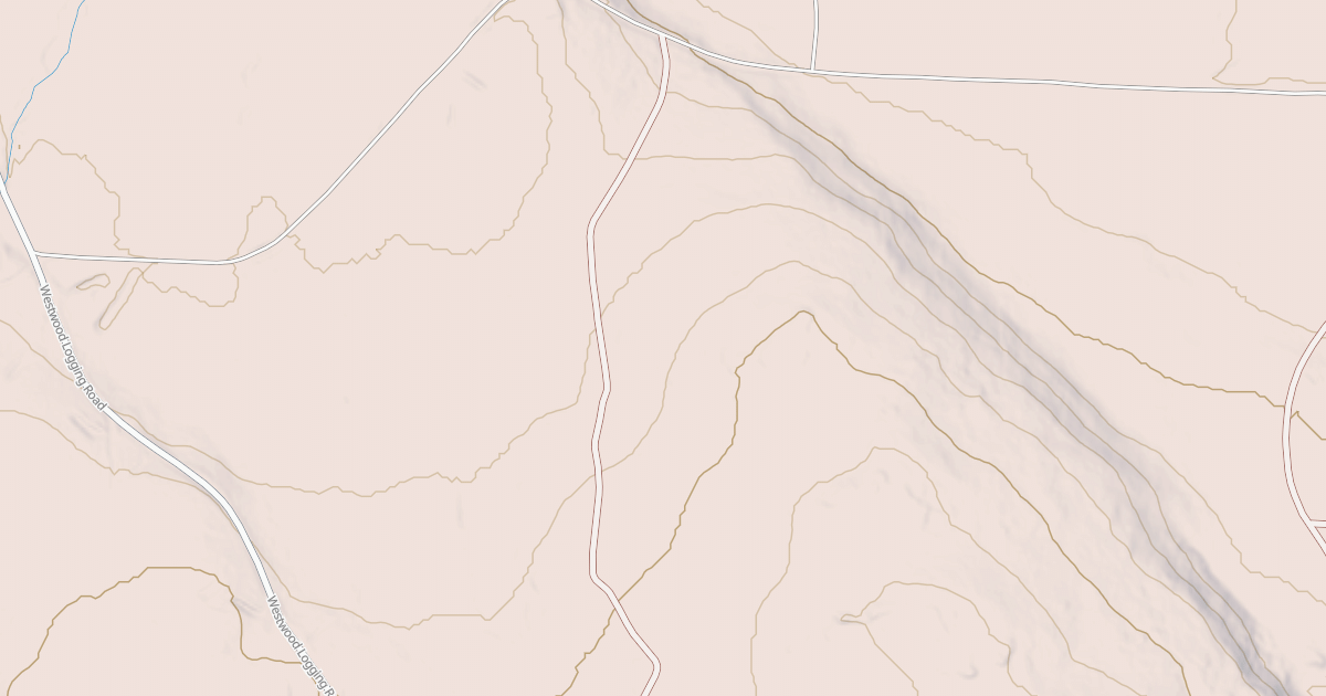 Map preview of EAST PINE CREEK A
