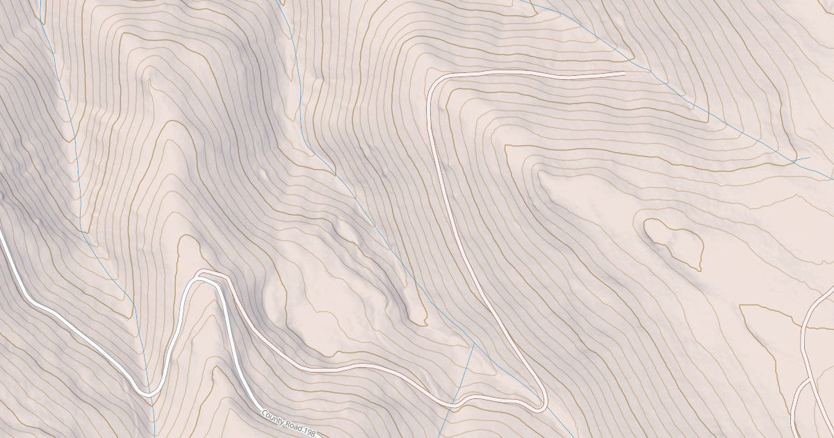 Map preview of HUNTERS RIDGE SPUR