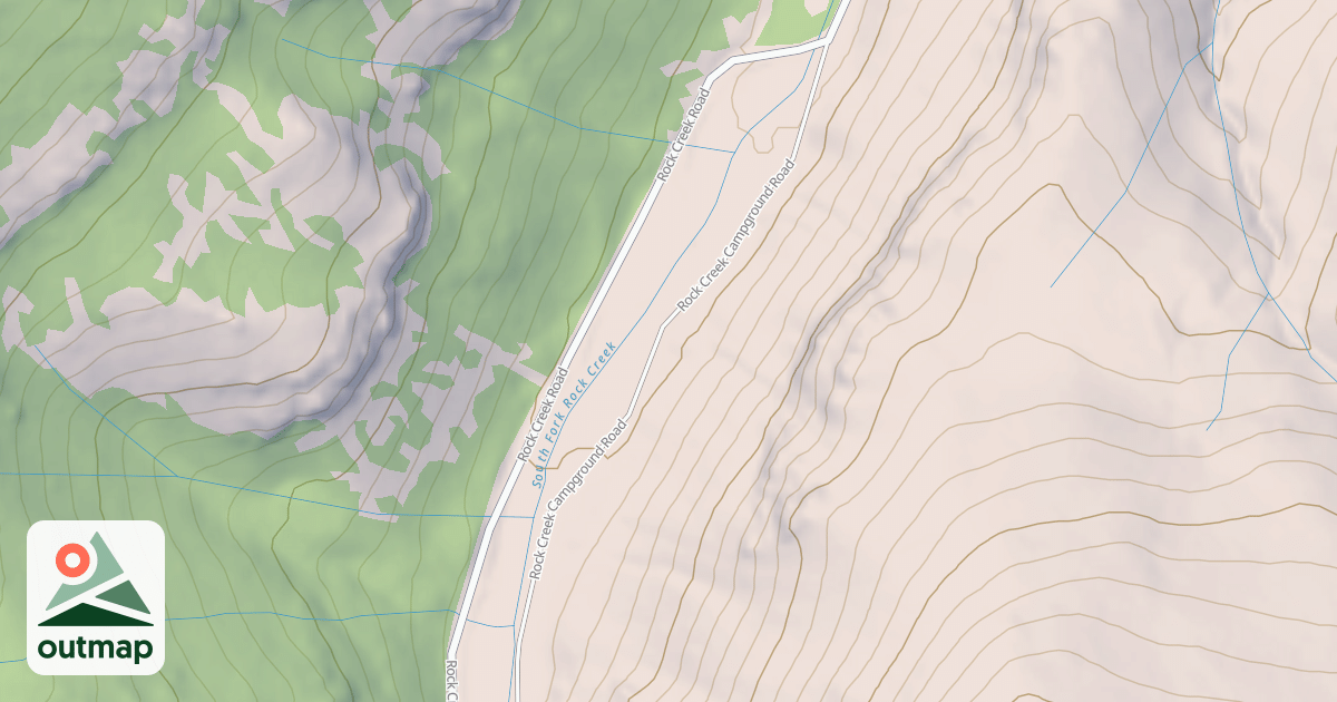 Map of ROCK CR CG