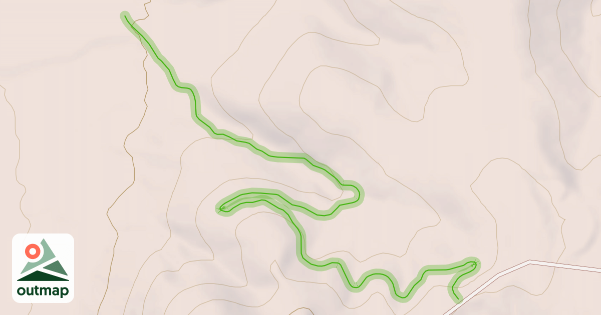 Map of Skin Shredder Trail