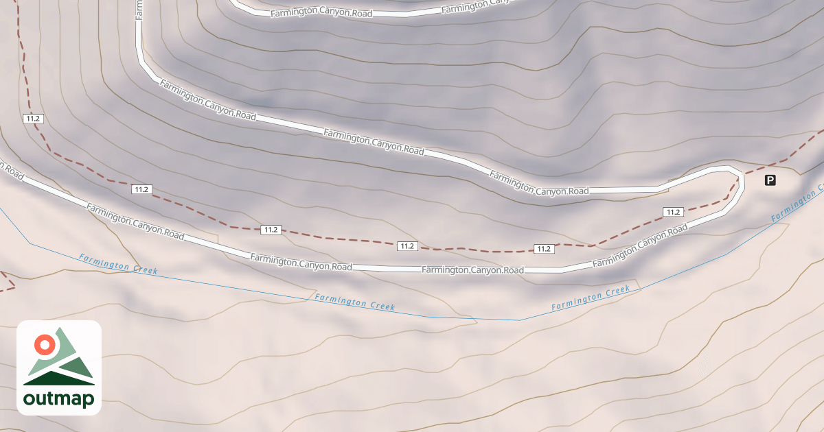 Map of Farmington Canyon Atv