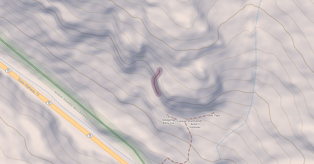 Map preview of Vanity Face