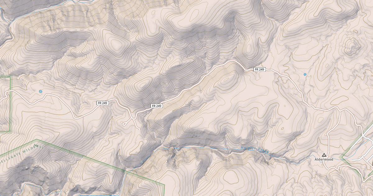 Map preview of ELLINWOOD SEGMENT