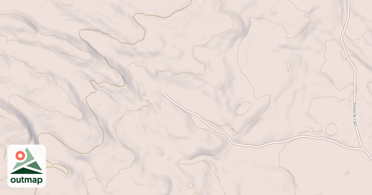 Map of BLUEBERRY HILL SPUR A
