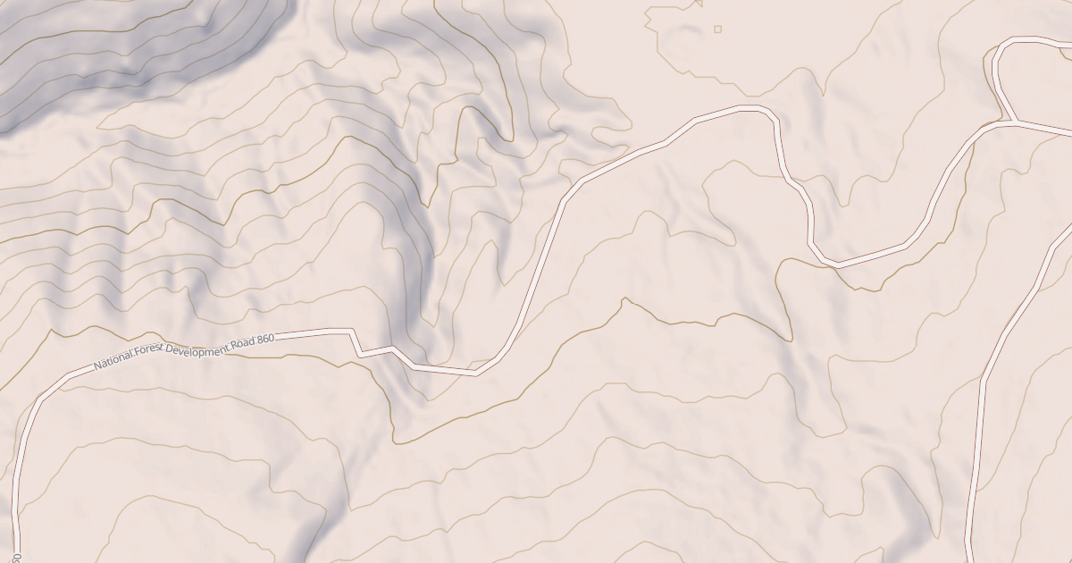 Map preview of USFS Motor Vehicle Use Map Roads {69D7B11A-8C33-42F9-9B0C-83FEBD1A6812}