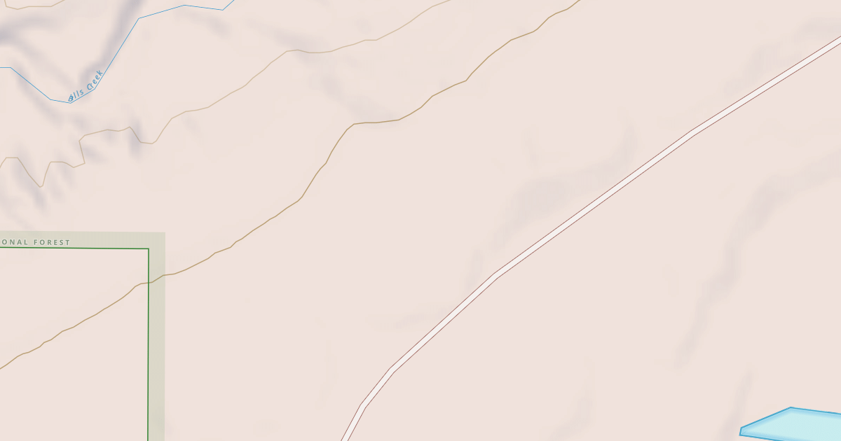 Map preview of BILLS CREEK SPUR E