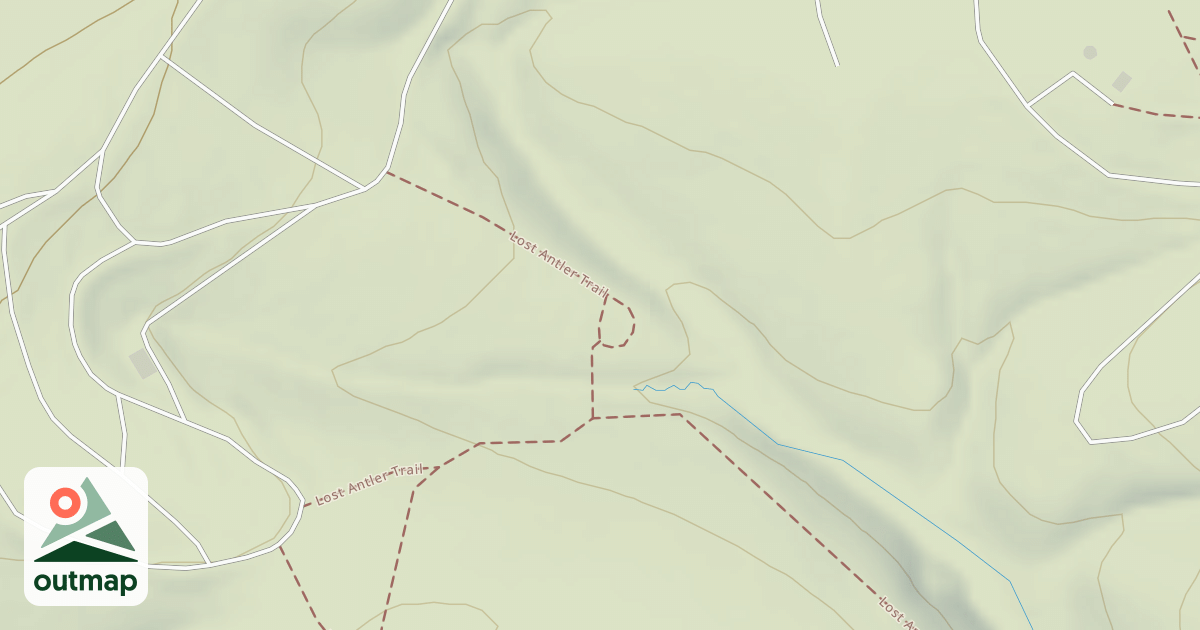 Map of Shawnee State Park Trails