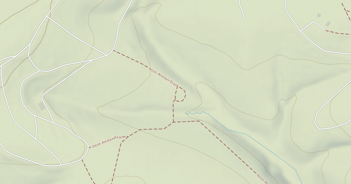 Map preview of Shawnee State Park Trails