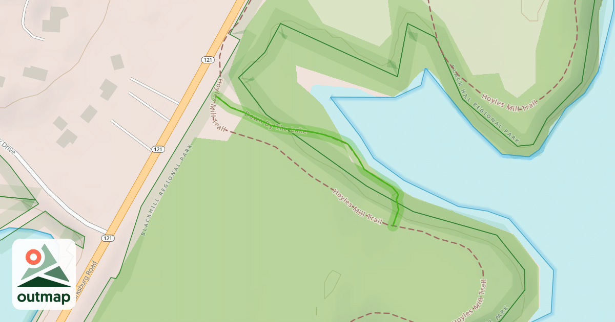 Map of Down By The Lake