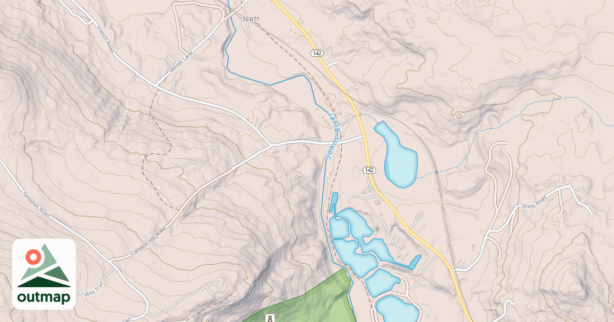 Map of inactive RR