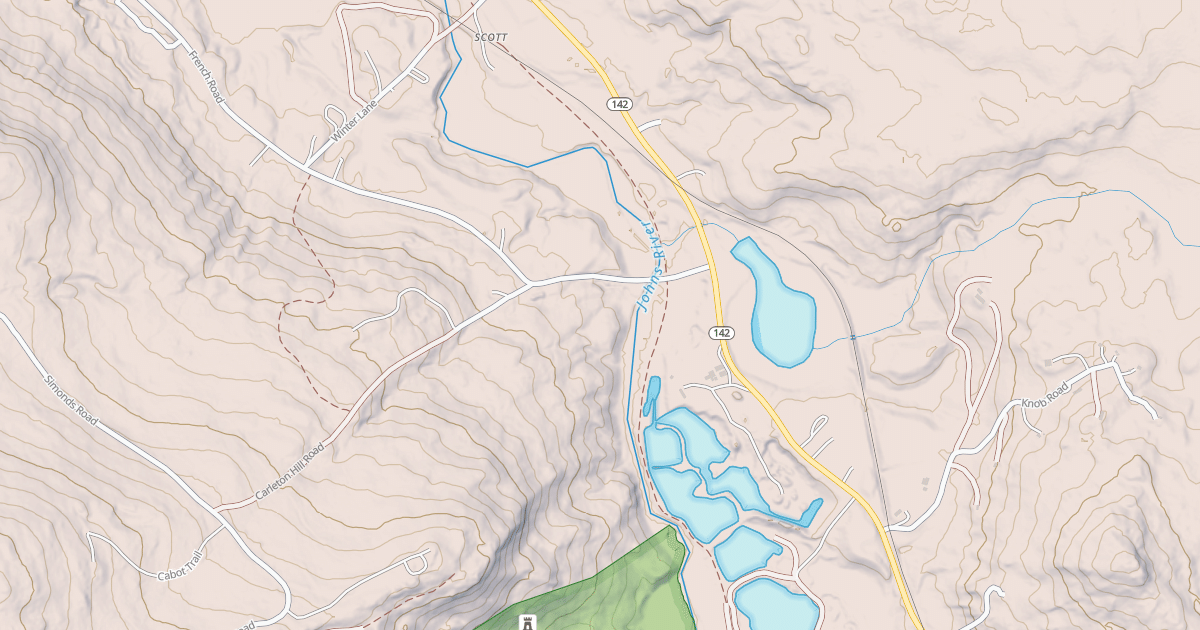 Map preview of inactive RR