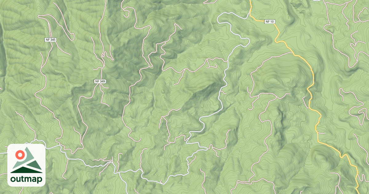 Map of IVY CREEK