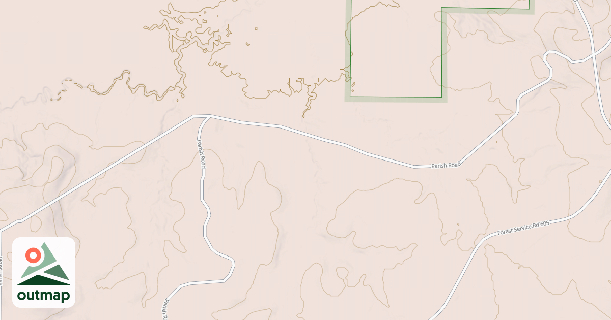 Map of USFS Motor Vehicle Use Map Roads {1329ABD6-807E-4E5F-9F90-56E9444B5E7D}